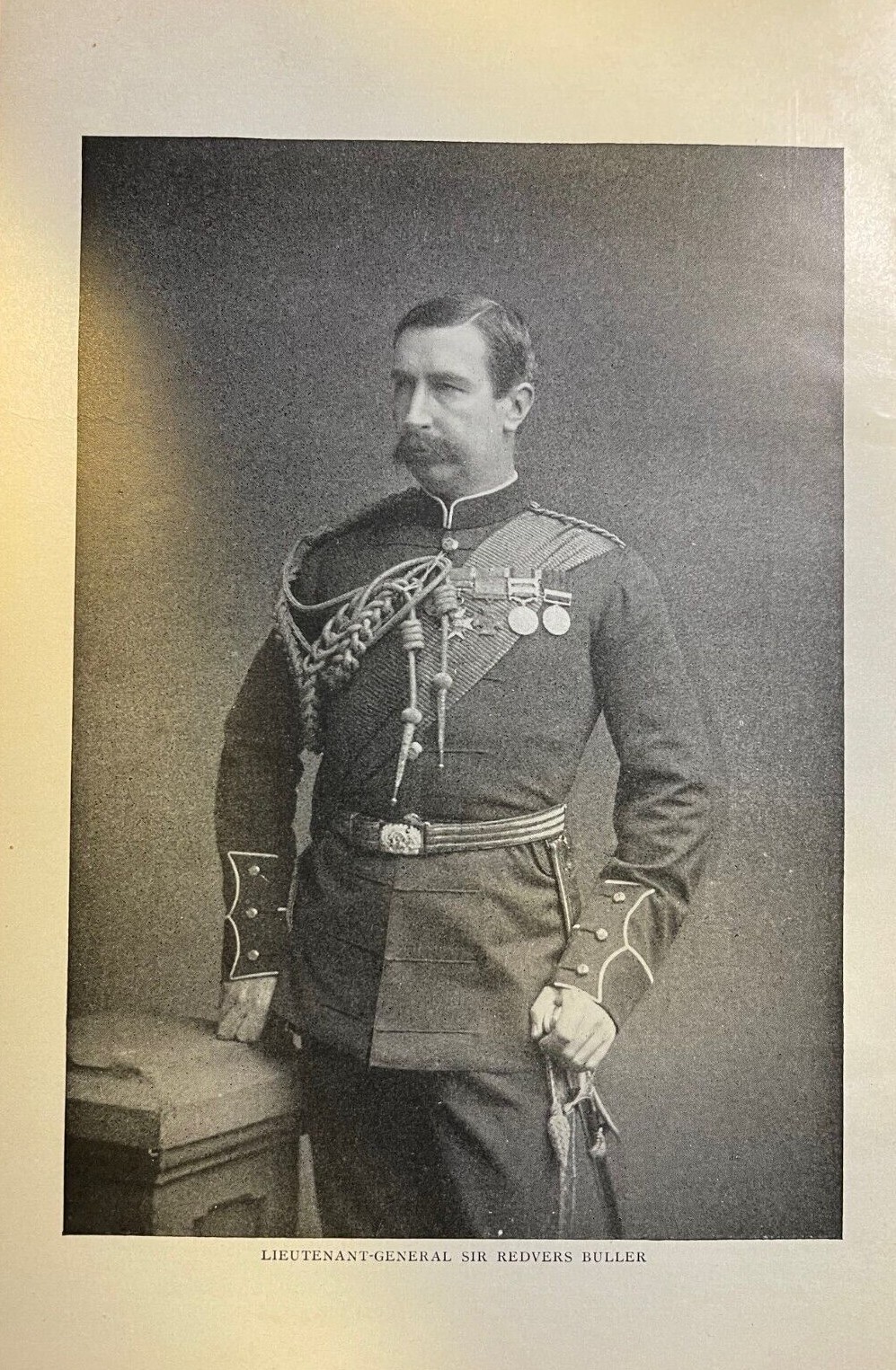 1899 Vintage Magazine Illustration Lieutenant General Sir Redvers Buller