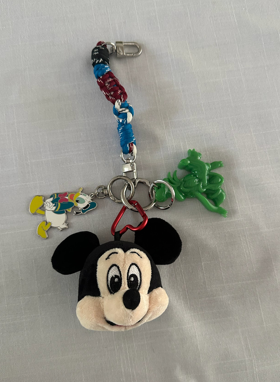A Collectible Harry Lambert for Zara x Disney Multi Charm Keychain - DS29