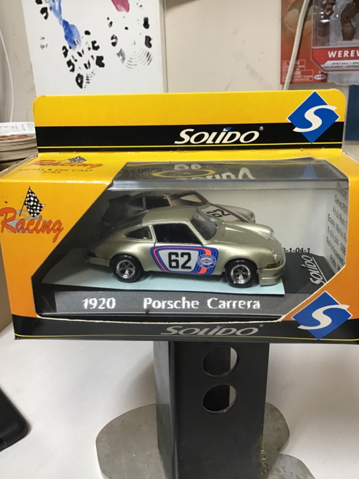SOLIDO 1920 PORSCHE 911 CARRERA RSR #62 LE MANS  1973  1/43