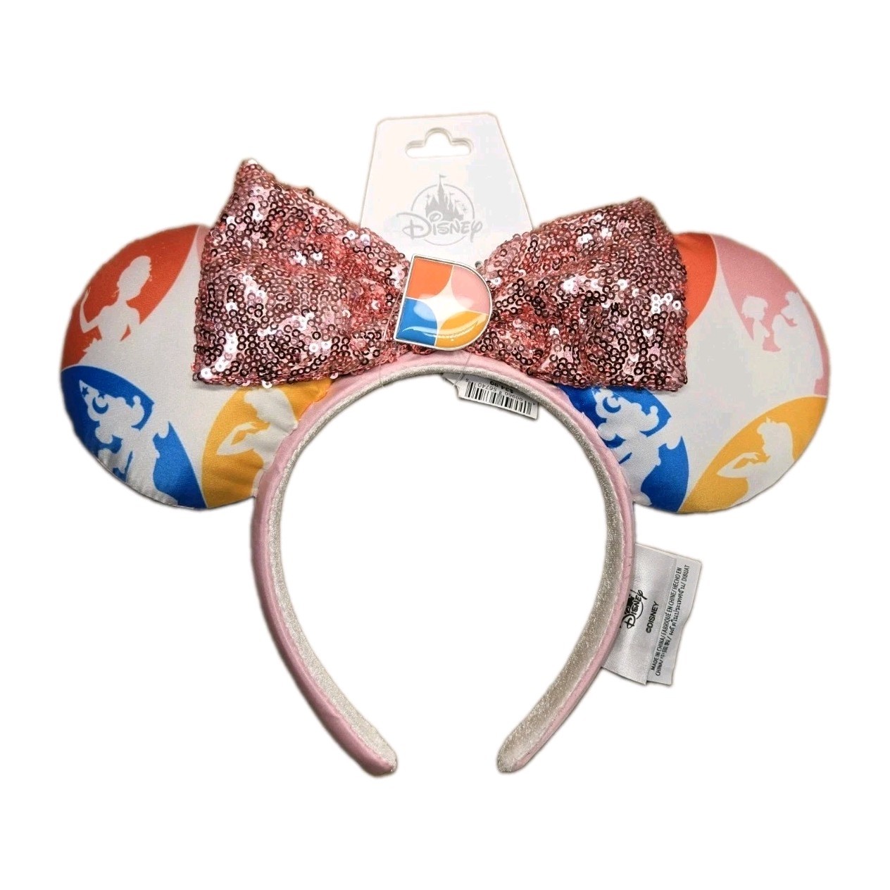 Disneyland Hotel The Villas Disney Vacation Club Mickey Ears Headband Sequin Bow