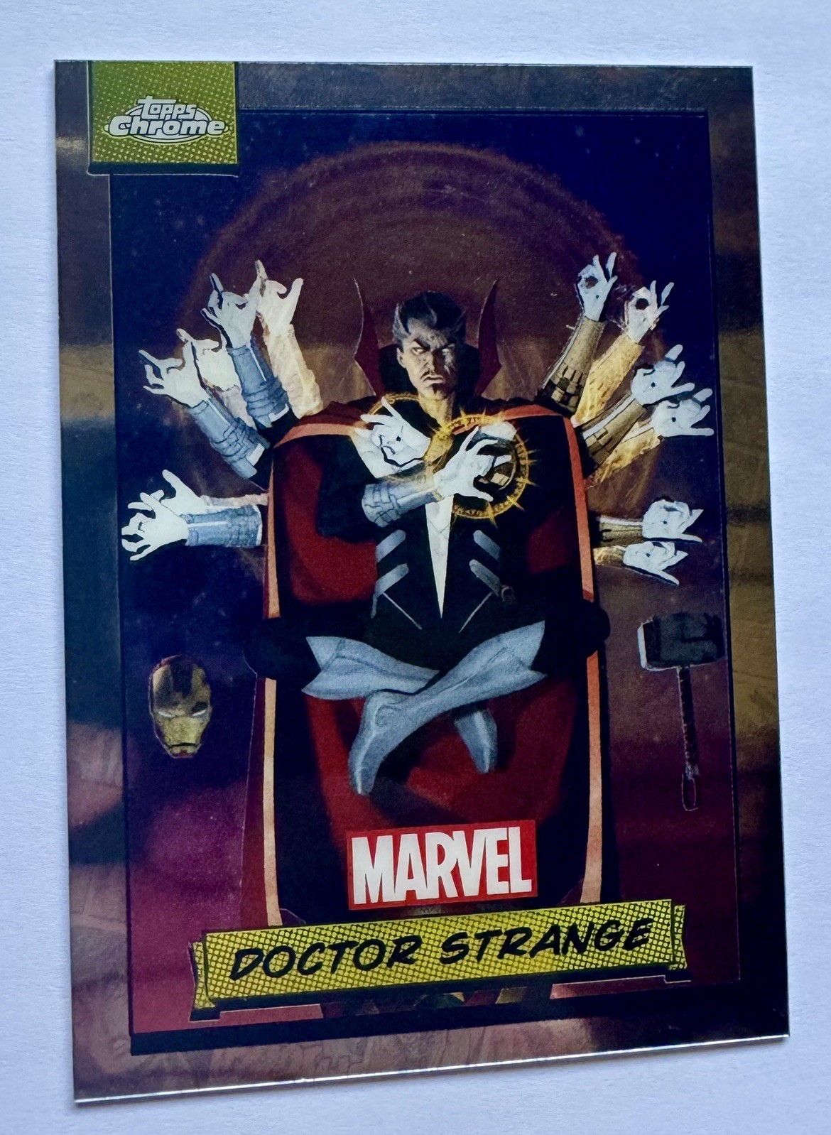 DOCTOR STRANGE 2024 TOPPS CHROME MARVEL #87 first year marvel chrome DOCTOR STRANGE 2024 TOPPS CHROME MARVEL #87 first year marvel chrome