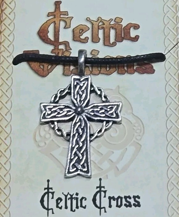Celtic Visions Celtic Cross Pendant Wiccan Pagan Made in USA New