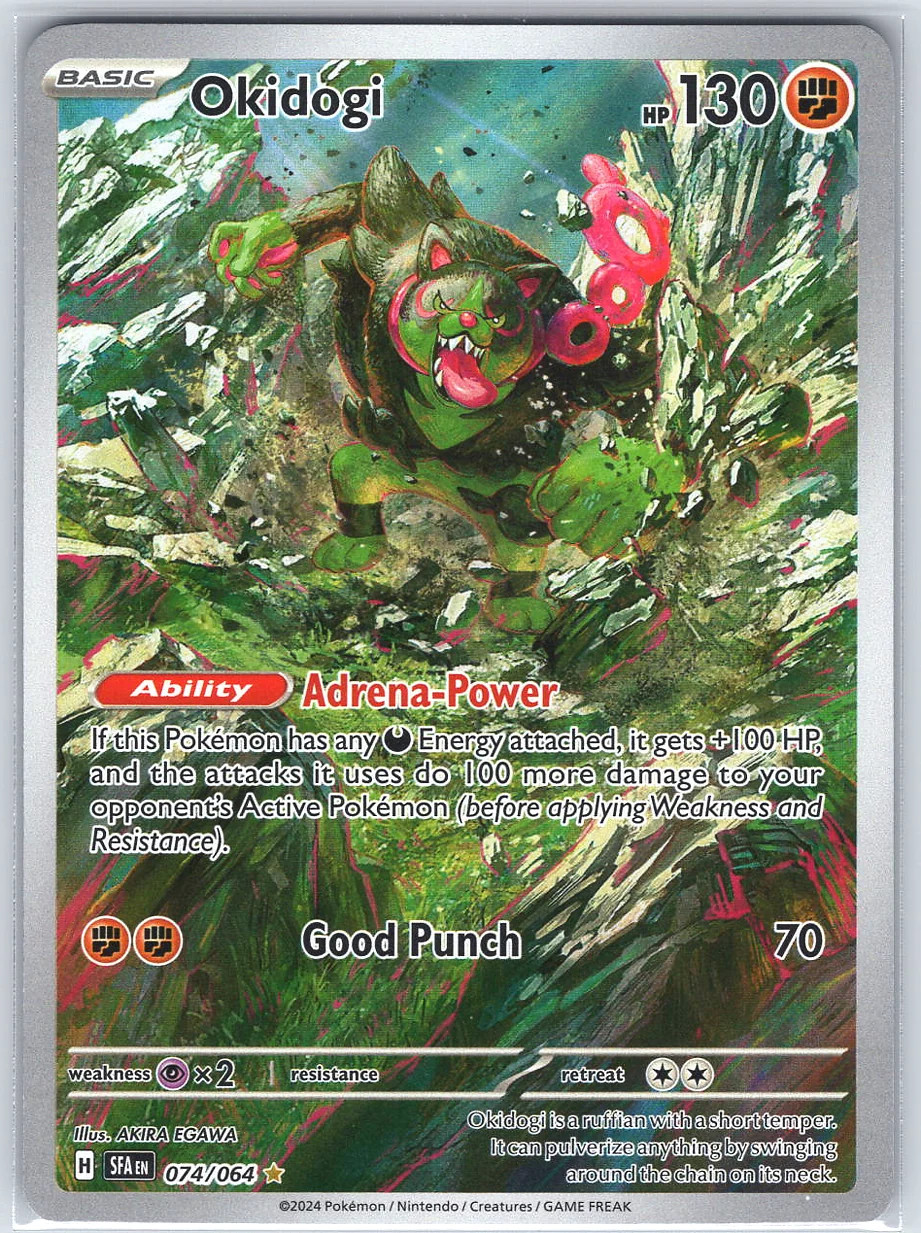 Okidogi #074/064 Pokémon Card