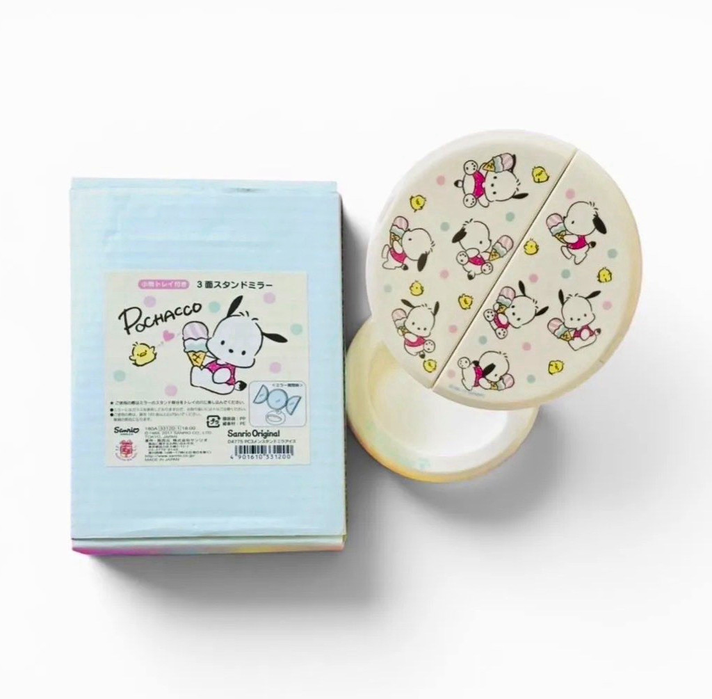 2017 Sanrio Pochacco Stand Vanity Mirror Japan