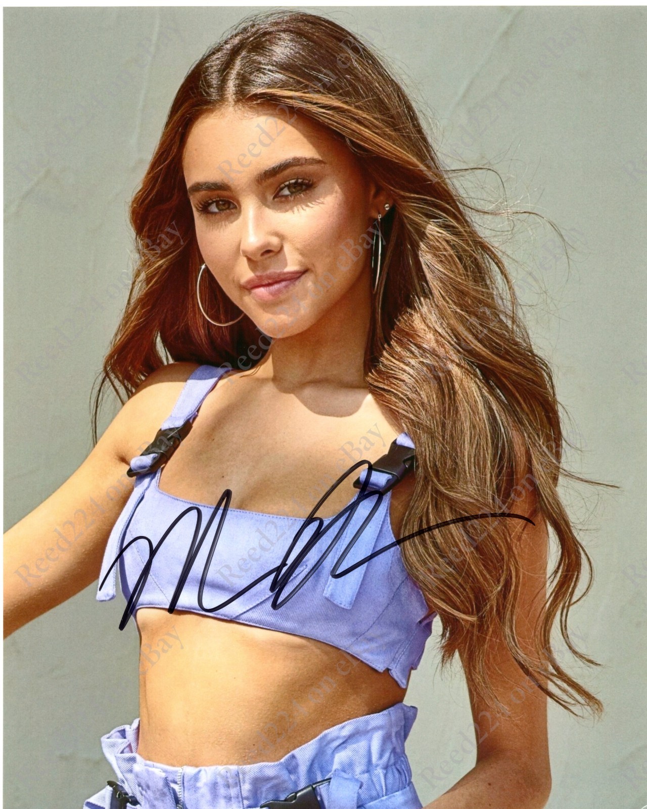 Madison Beer Signed 8x10 Photo UACC COA + Date, Location, & Event Details