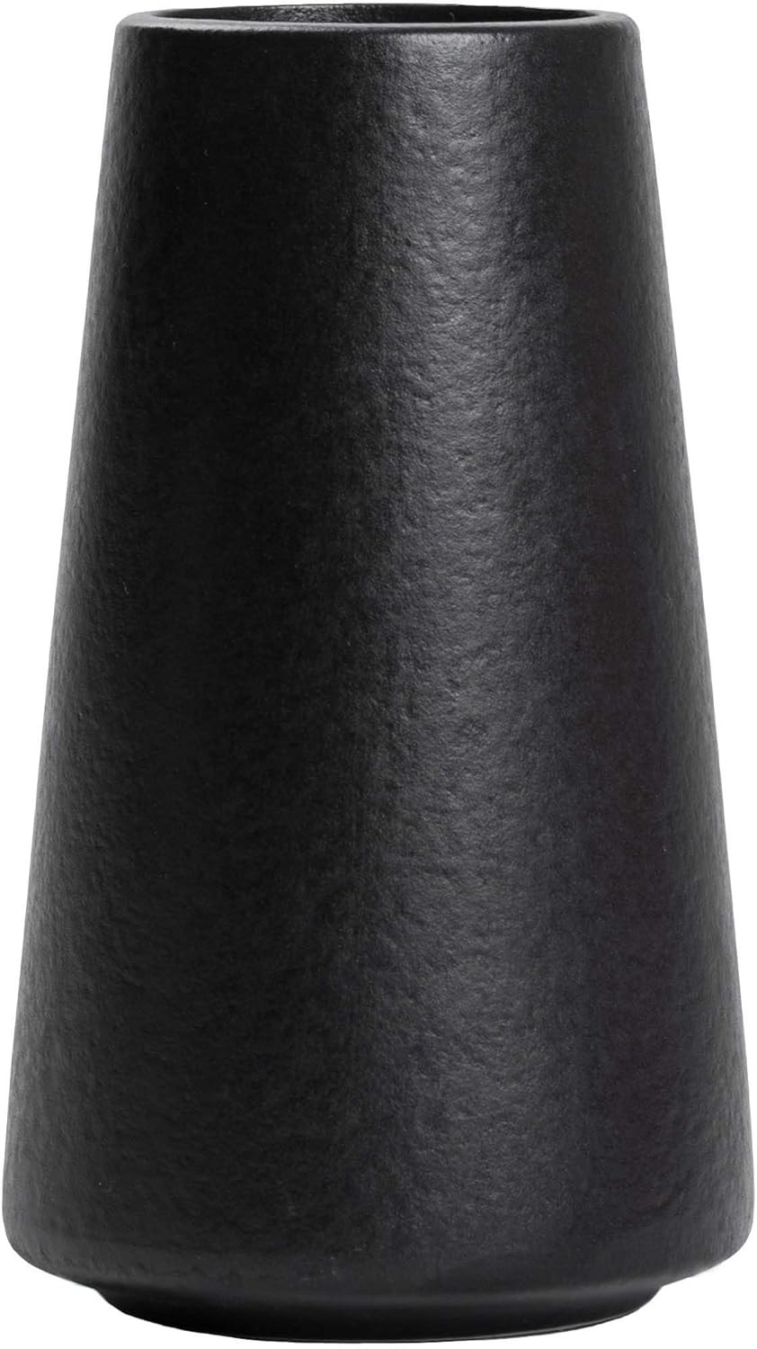 Matte Black Vase - Black Flower vase, 6\