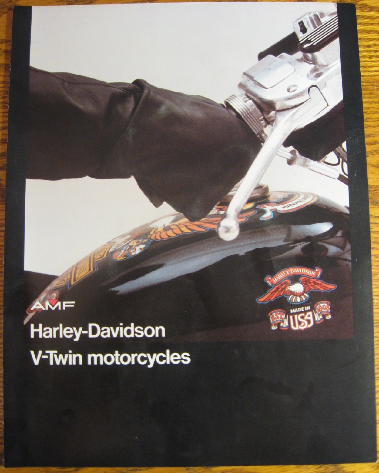 1976 Harley Davidson Motorcycles Sales Brochure Electra Super Glide Sportster