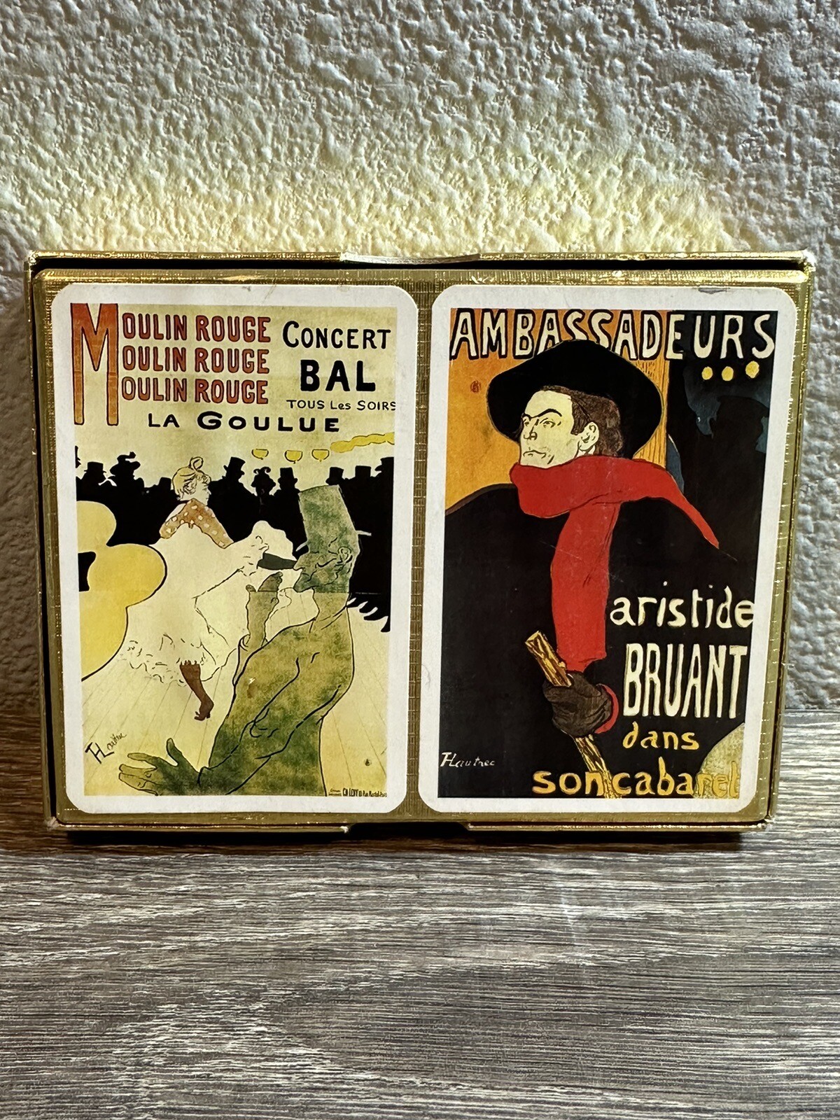 Vintage Moulin Rouge Piatnik Toulouse-Lautrec Card Gift Set 1 SEALED
