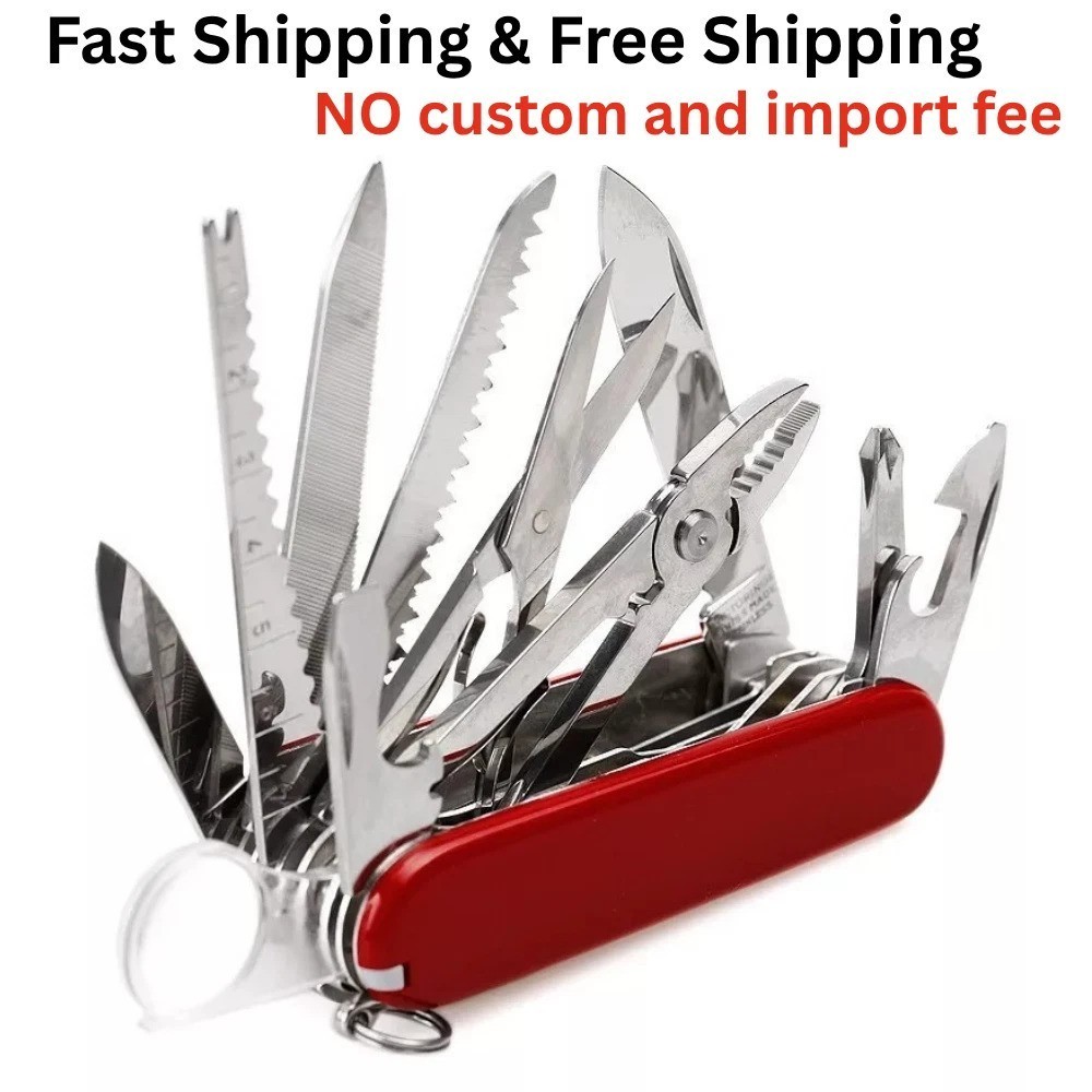 Swiss / Navy Style Pocket Knife Multi Tool Red, Black, Brown Swiss / Navy Style Pocket Knife Multi Tool Red, Black, Brown