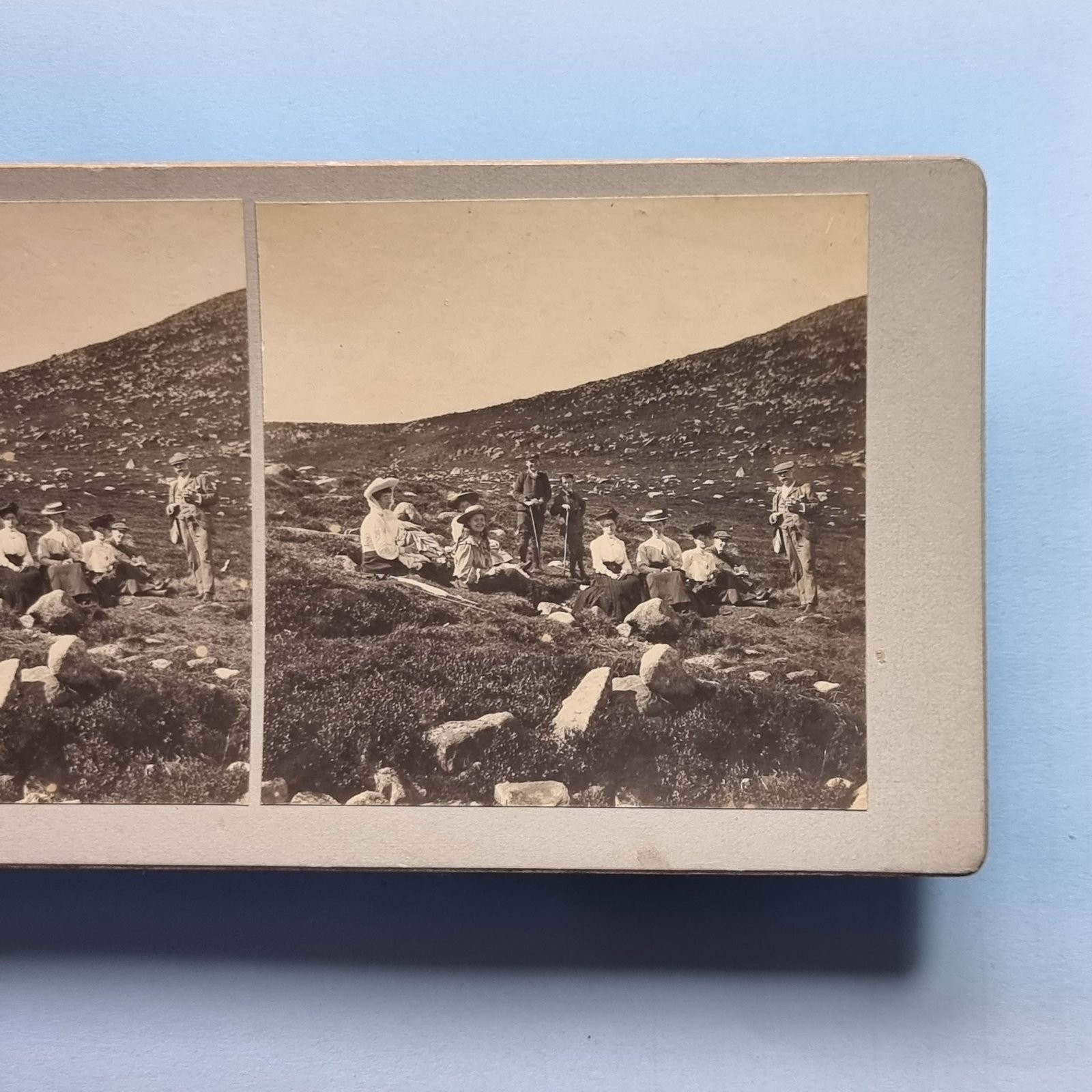 Balmoral Aberdeen Stereoview 3D C1895 Real Photo Scotland Victorian Tourists