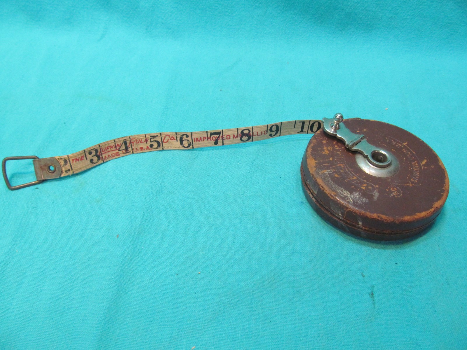 50 \' LUFKIN RULE TAPE MEASURE WITH LEATHER CASE