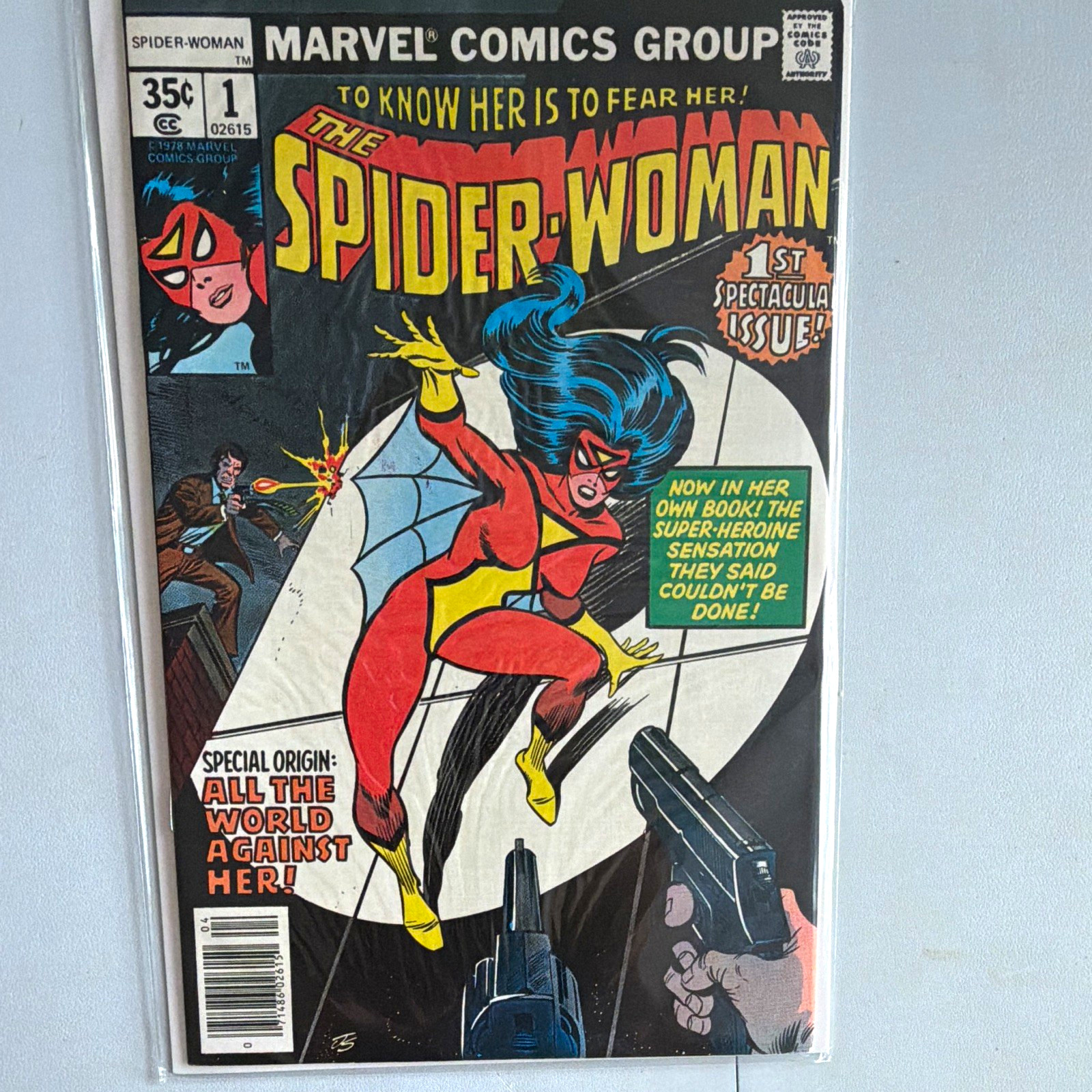 Marvel Comics Group The Spider-Woman #1 (1978) 35¢ First Printing Infantino Marvel Comics Group The Spider-Woman #1 (1978) 35¢ First Printing Infantino