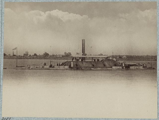 Photo:Mobile Alabama Confederate Ram CSS Tennessee Civil War 1860s