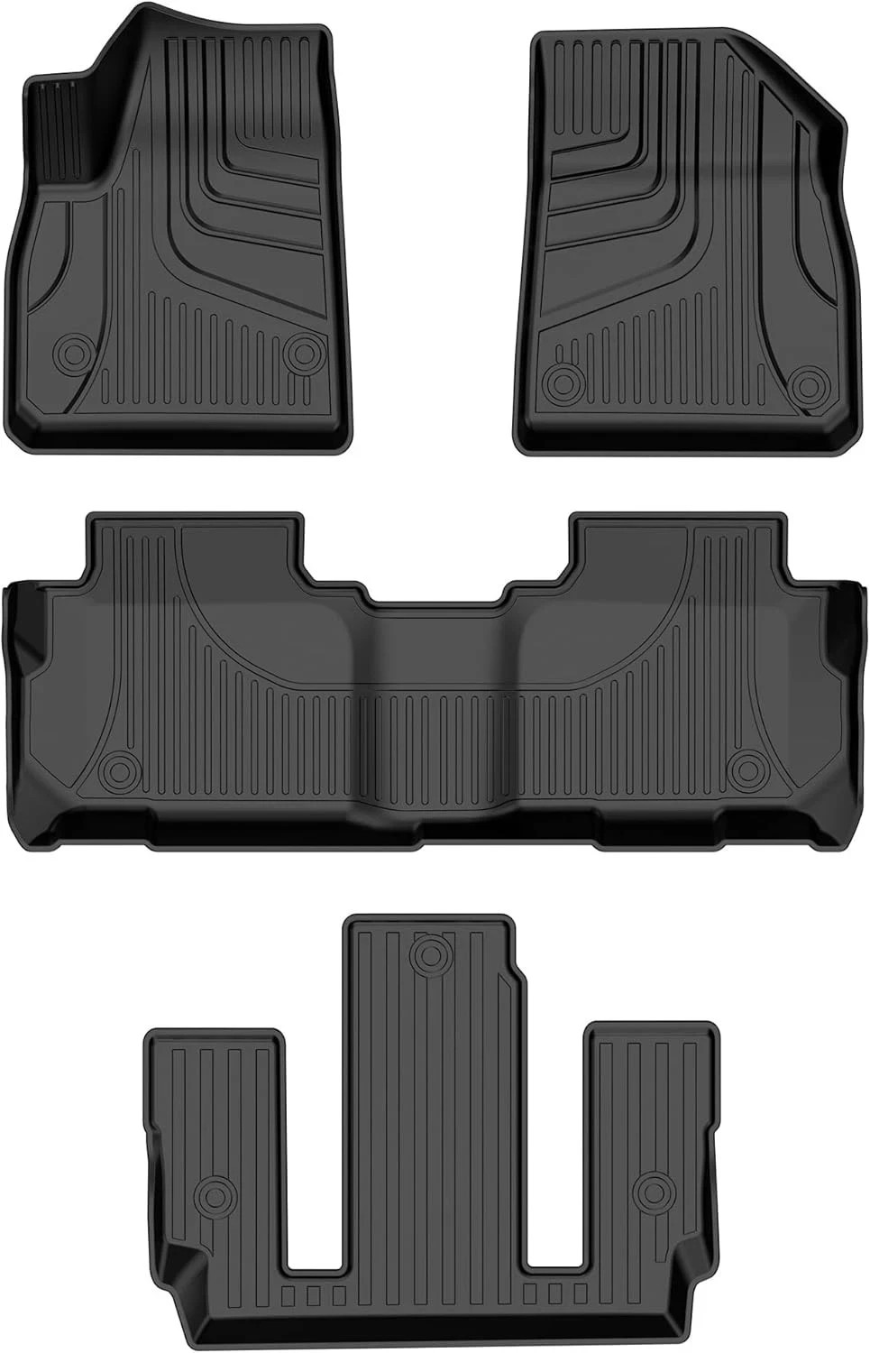 AOMSAZTO Floor Mats Compatible with Cadillac XT6 (Only 6 Seat) 2020-2025 2026: