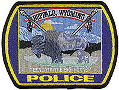 Buffalo Wyoming Police Patch Collectible New
