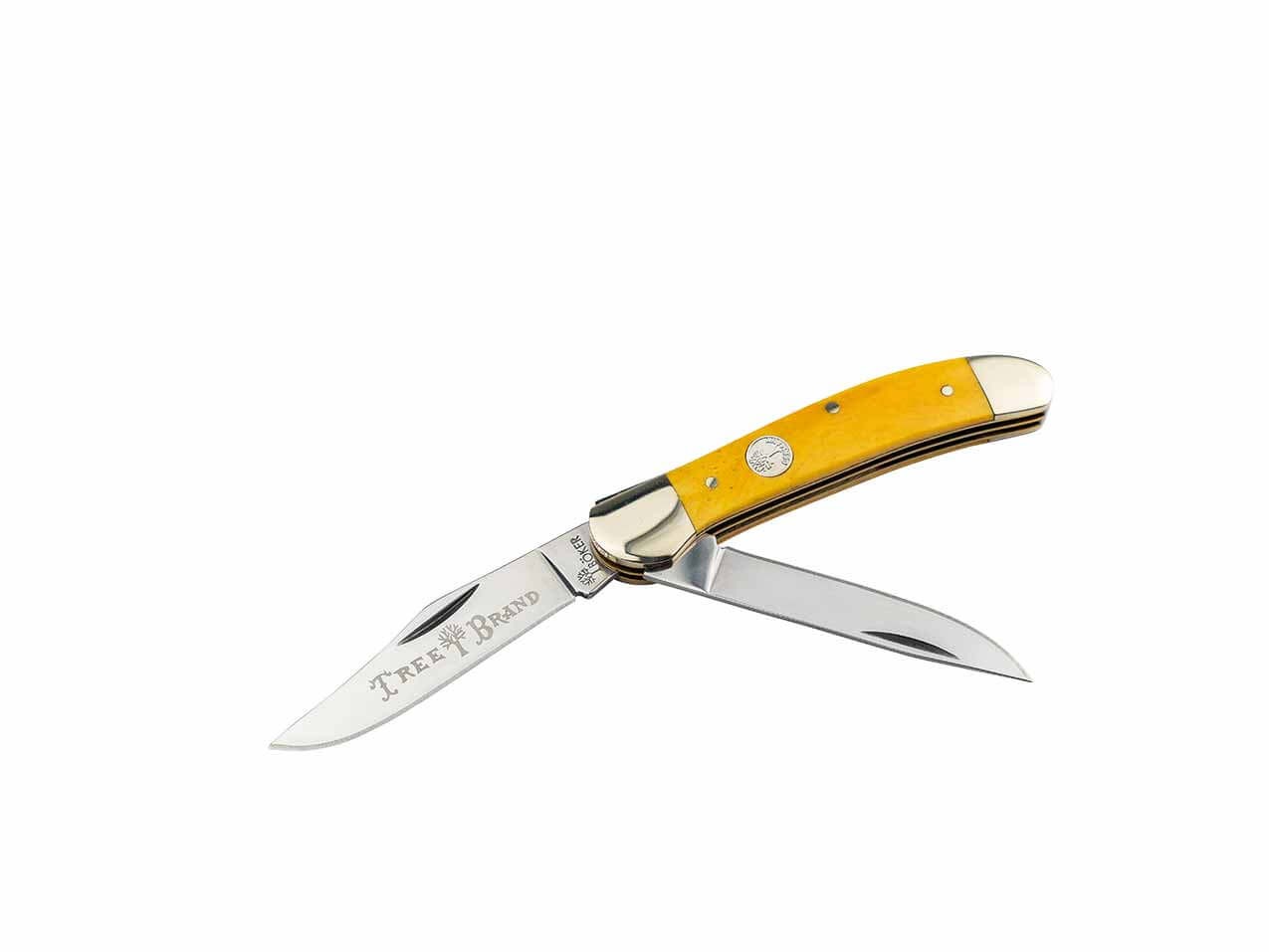 Boker TS 2.0 Copperhead Pocket Knife, Smooth Yellow Bone Scales, 3 Boker TS 2.0 Copperhead Pocket Knife, Smooth Yellow Bone Scales, 3