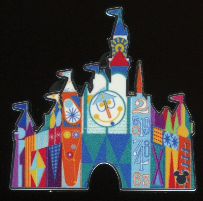 DLR It\'s a Small World Castles Wave A Series 3 2026 Hidden Mickey Disney Pin