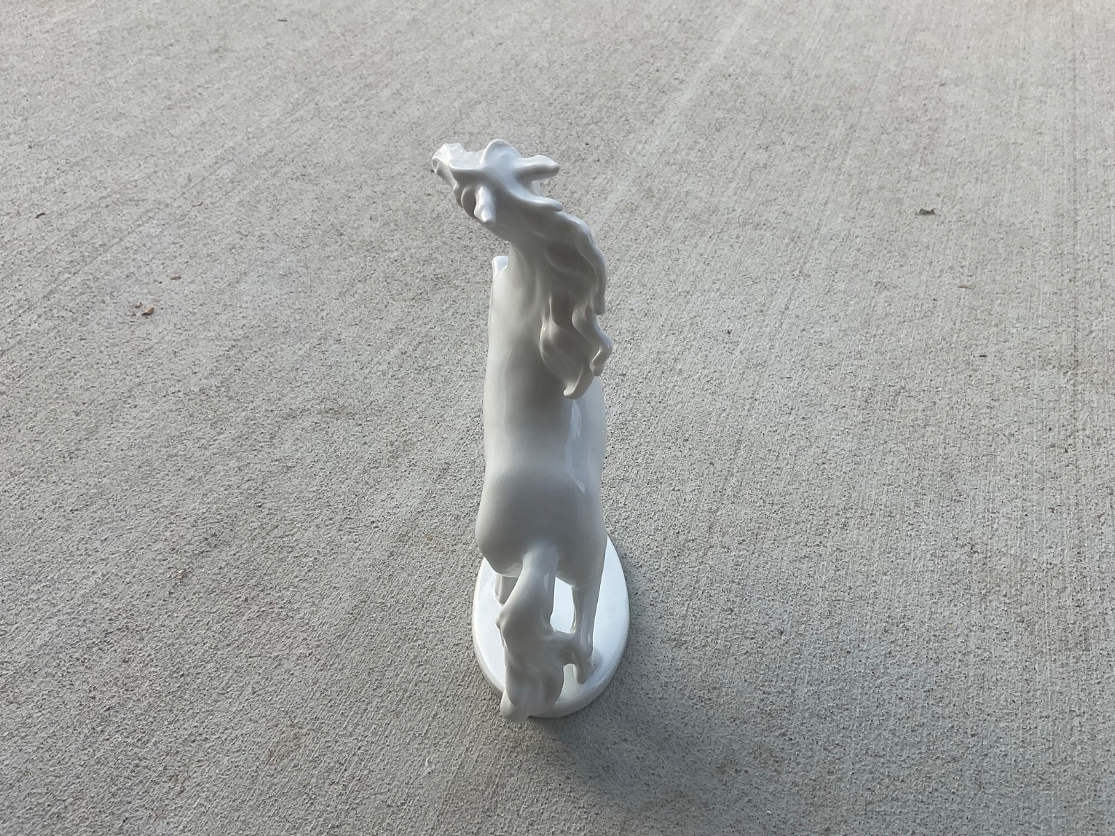 AK Kaiser Porcelain Bisque Two Rearing bucking horse G. Bochmann — W. Germany