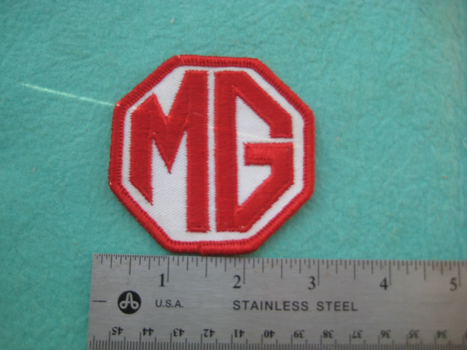 Vintage MG UK Service  Dealer Hat Uniform Hat Patch