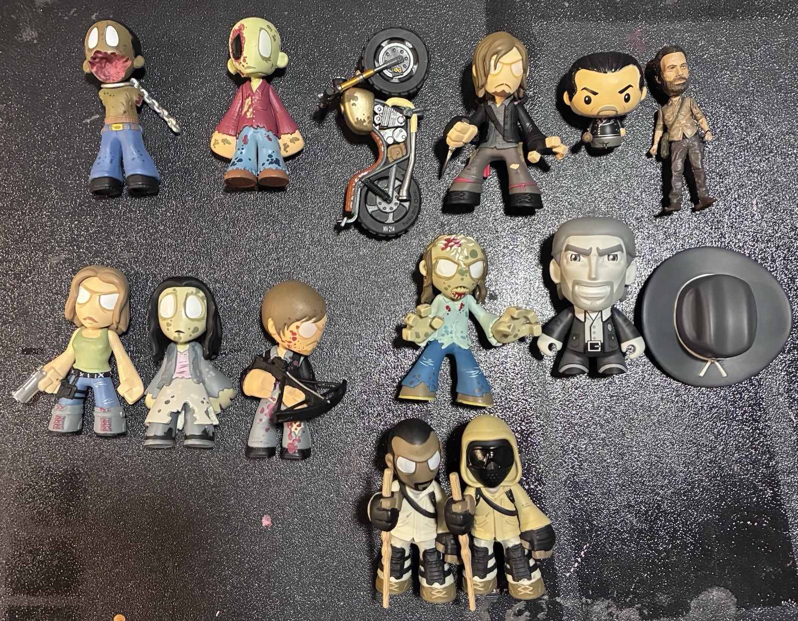 Funko AMC The Walking Dead Mystery Minis Rare + Extras