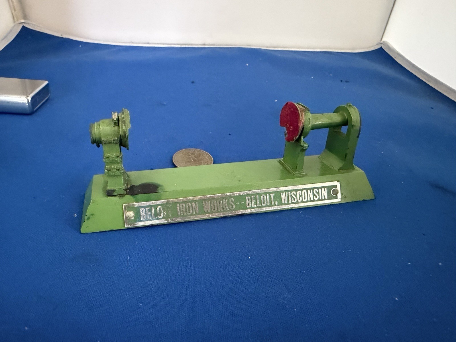 Vtg Fairbanks Morse & Co Beloit Works Wis Desk Promo Paper machine