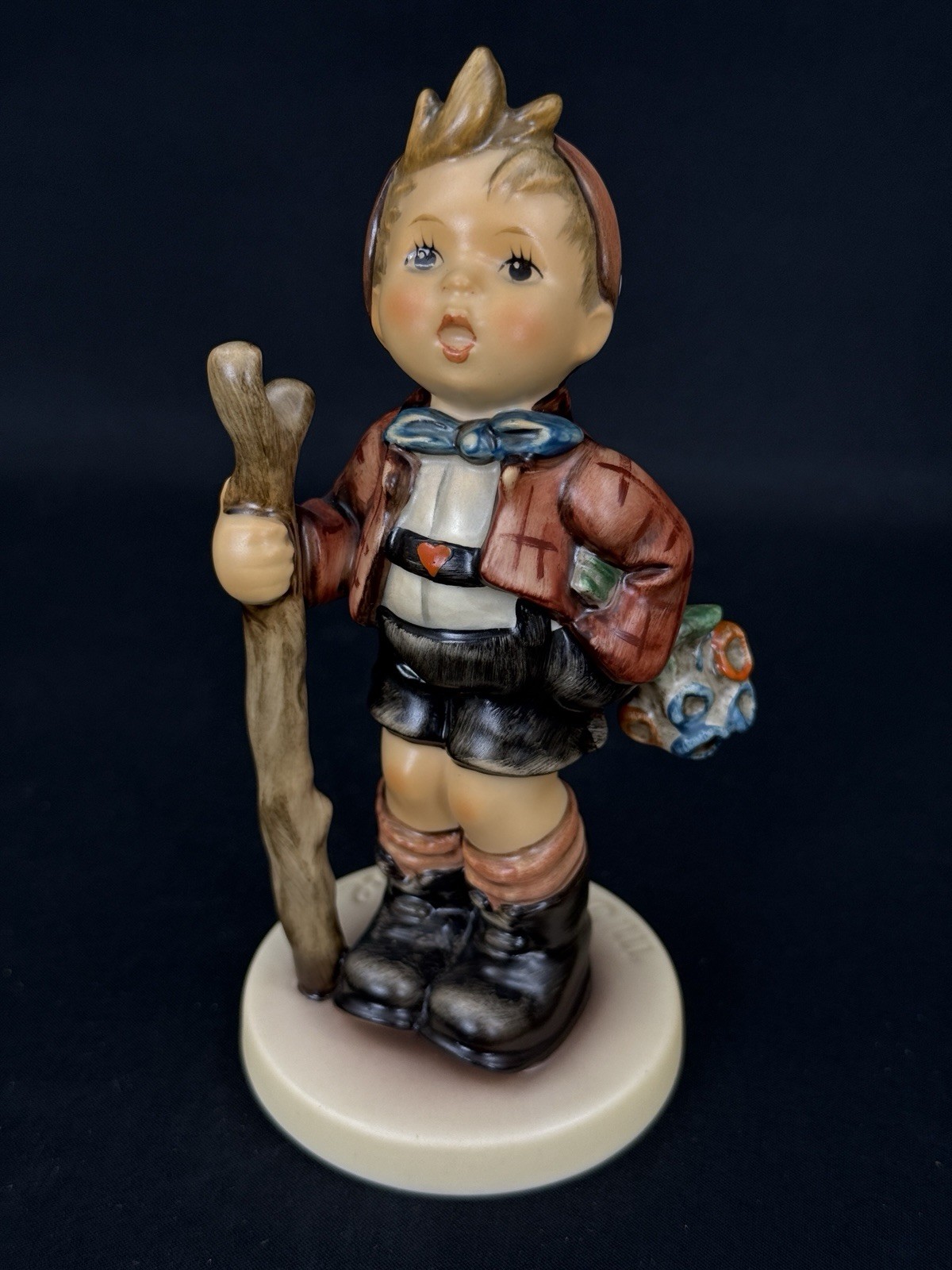 Goebel Hummel Country Suitor 760 No Crazing Mint 