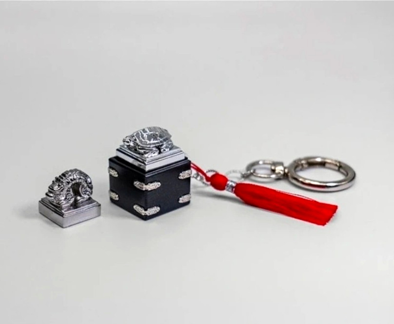 National Museum of Korea Official MU:DS Royal National Seal Keycap Keyring
