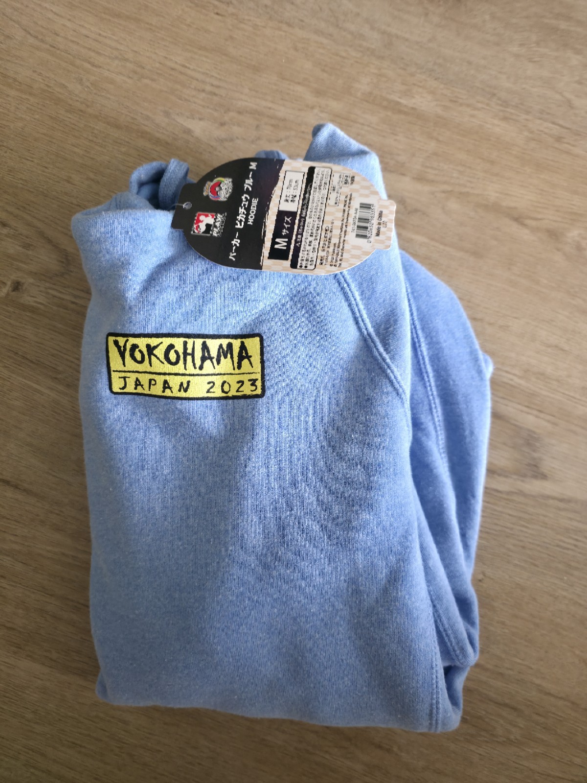 Yokohama Pikachu Hoodie M Size WCS Exclusive Pokemon World Championships 2023