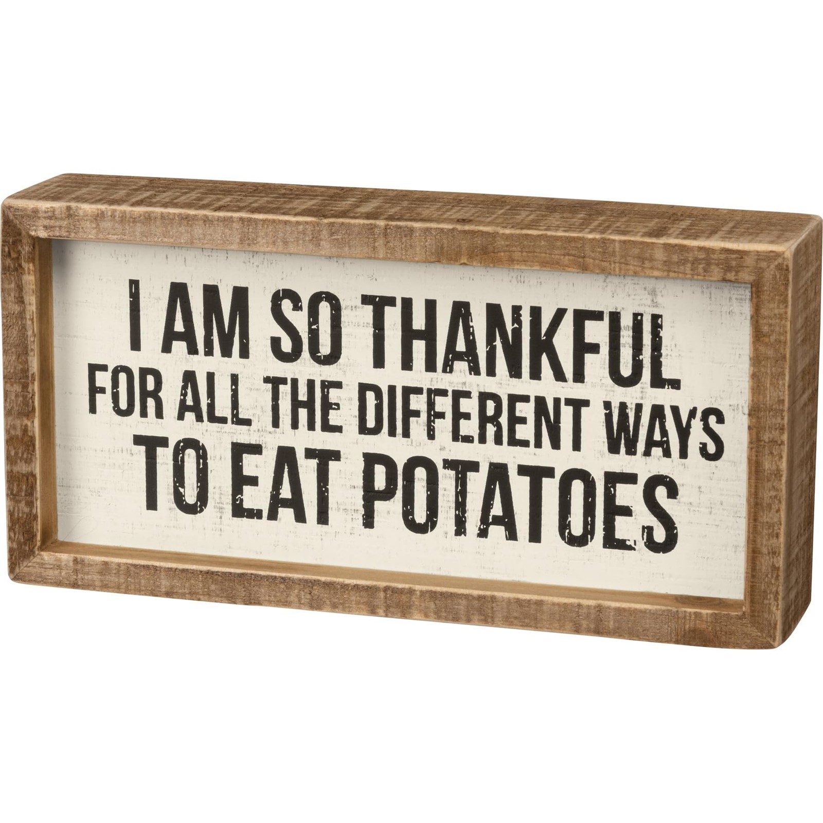 Primitives by Kathy Eat Potatoes Inset Sign, Wooden,Plaques & Signs Primitives by Kathy Eat Potatoes Inset Sign, Wooden,Plaques & Signs