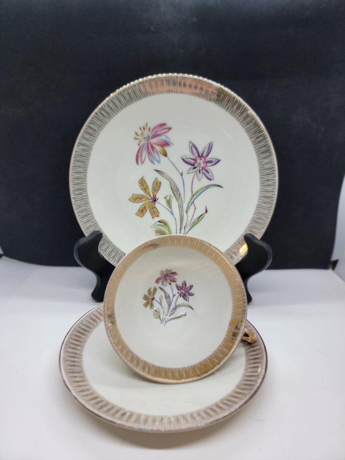 Vintage Winterling Marktleuthen Tea Cup, Saucer Dessert Plate Bavaria Germany
