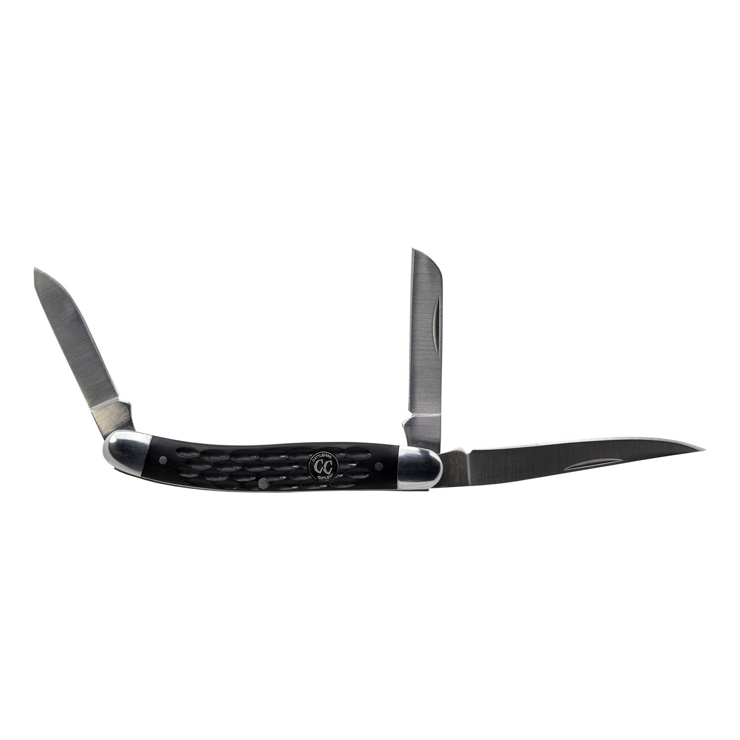 Cattlemans Cutlery Folding Pocket Knife - Stainless Steel Cattlemans Cutlery Folding Pocket Knife - Stainless Steel