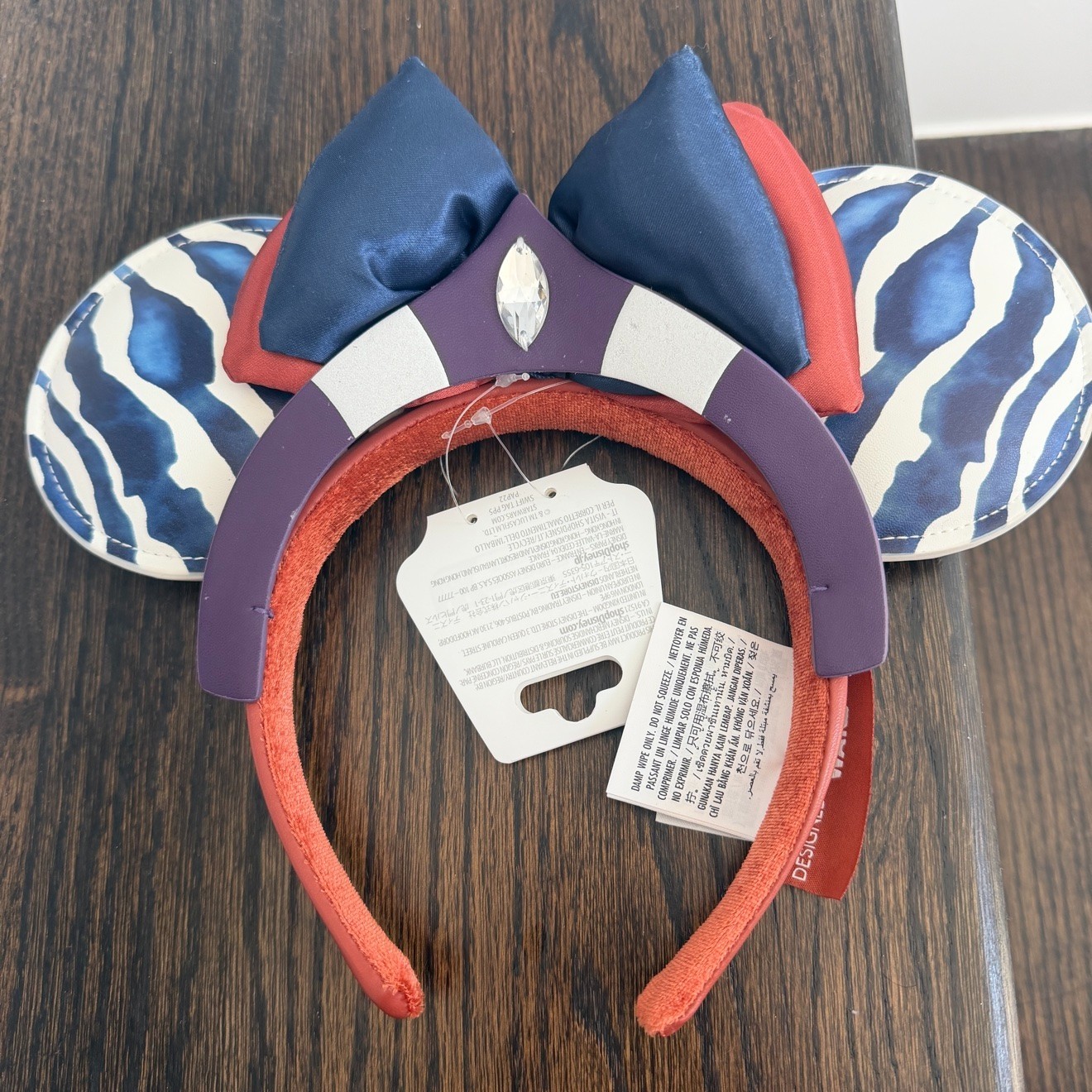 Disney Parks Ahsoka Tano Ear Headband Ashley Eckstein I Am No Jedi Star Wars New
