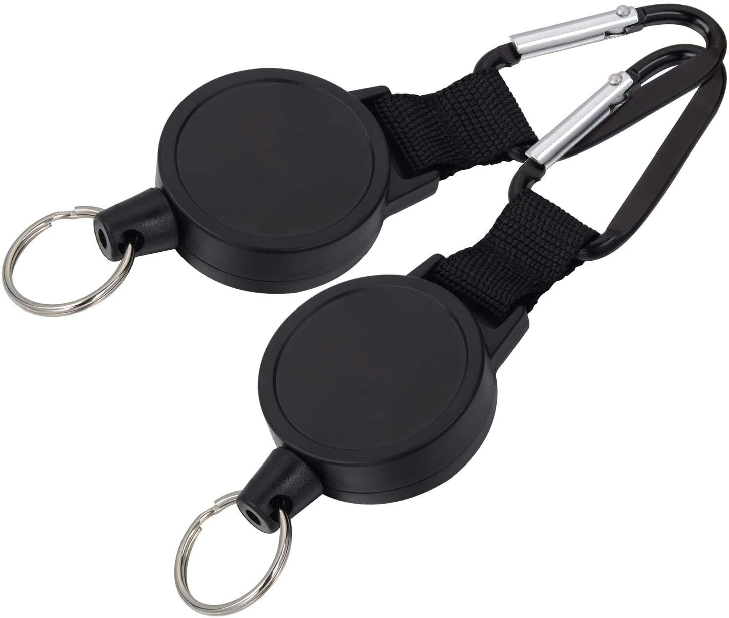 Heavy-Duty Retractable Key Chain Retractable Key with 26 Inches Steel Wire