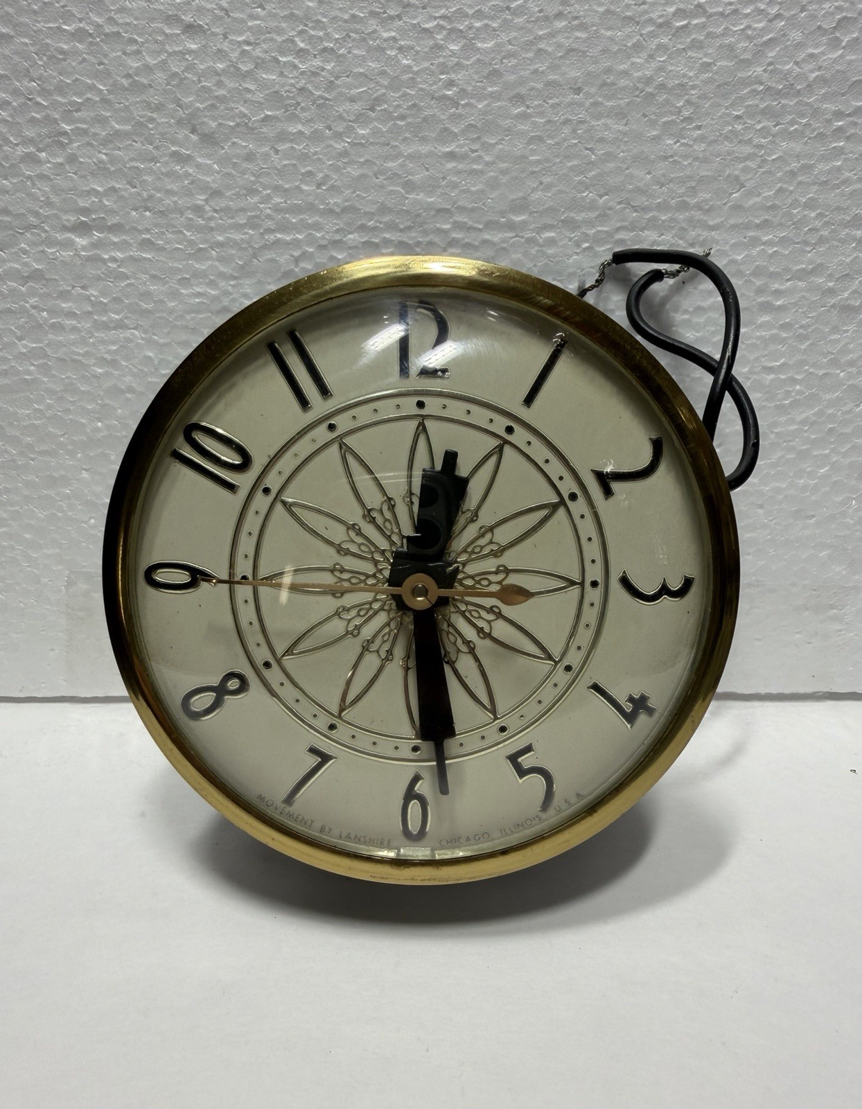 Lanshire Self Starting T3 Clock - TESTED WORKS PERFECTLY