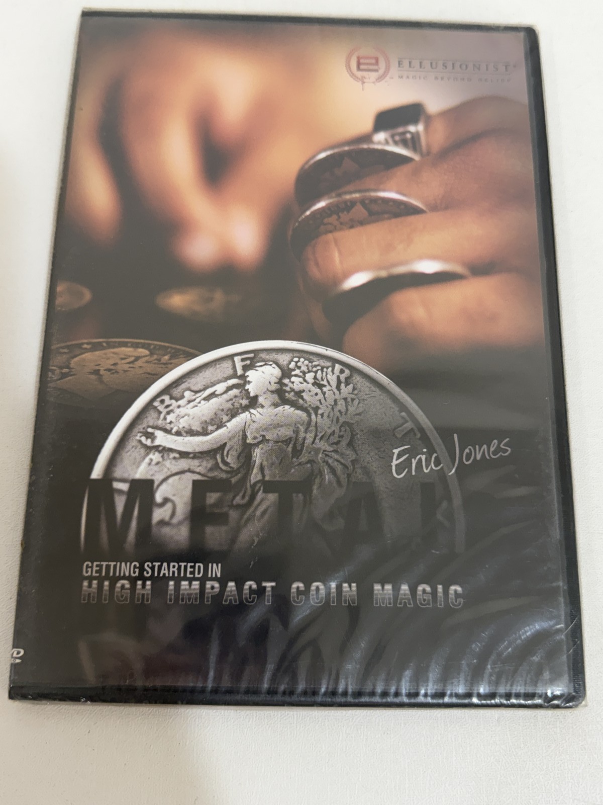 Ellusionist METAL Eric Jones High Impact Coin Magic Training DVD Sealed New