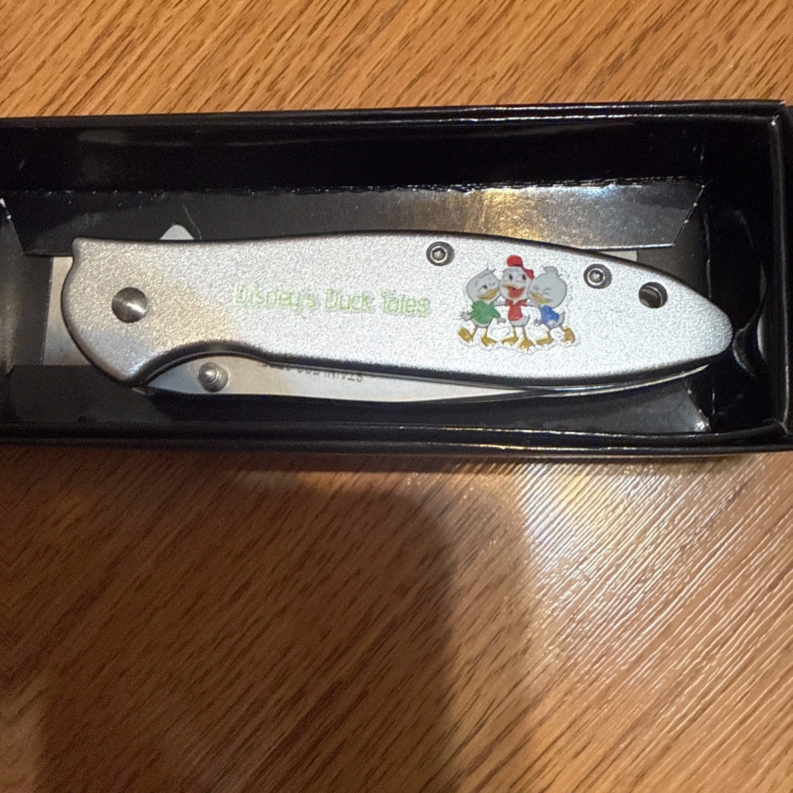 Disney’s Duck Tales Spring Assisted Open Pocket Knife9”