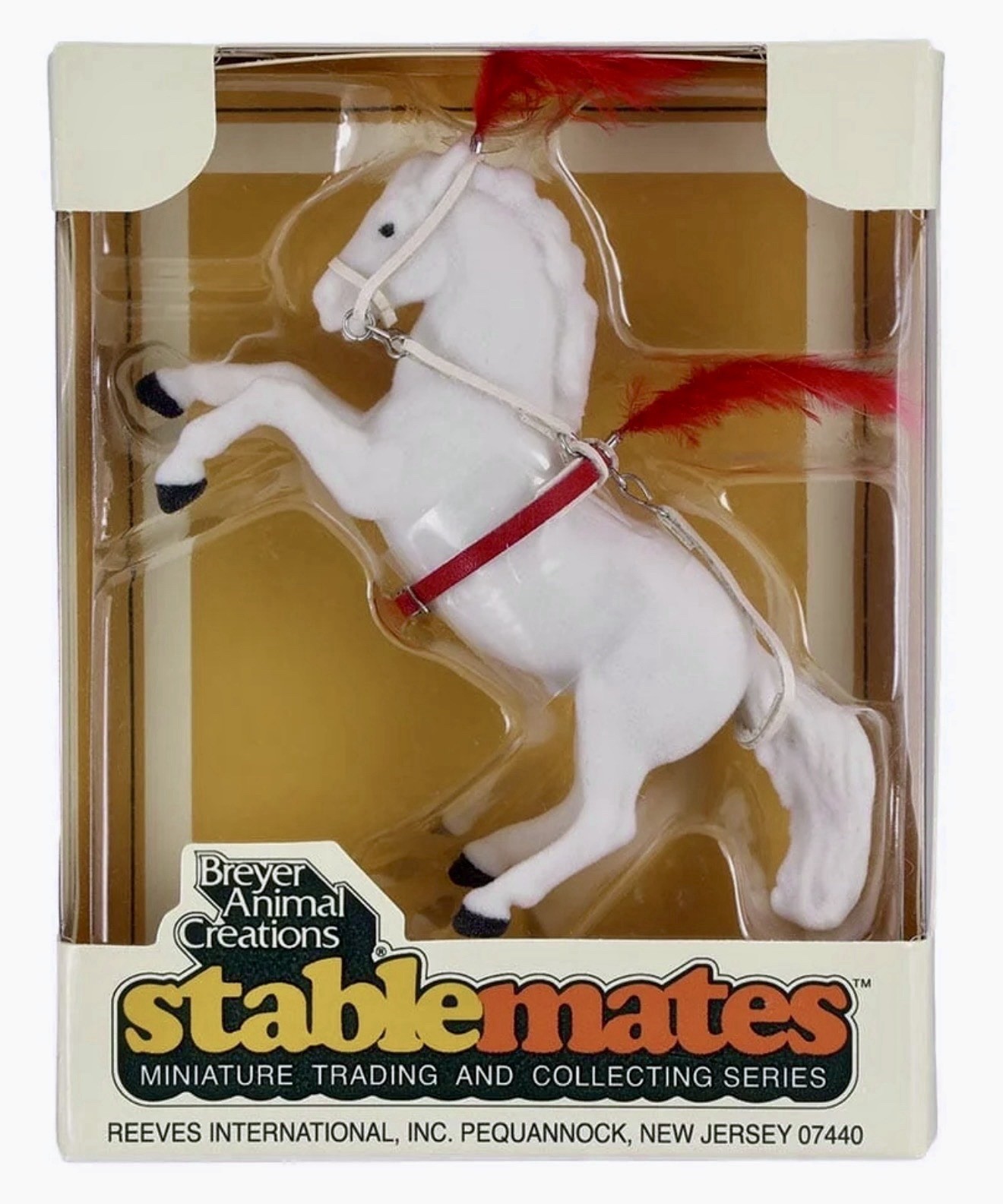 PRESALE Breyer SM 2026 Vintage Club Flocked Circus Lipizzaner Fighting Stallion