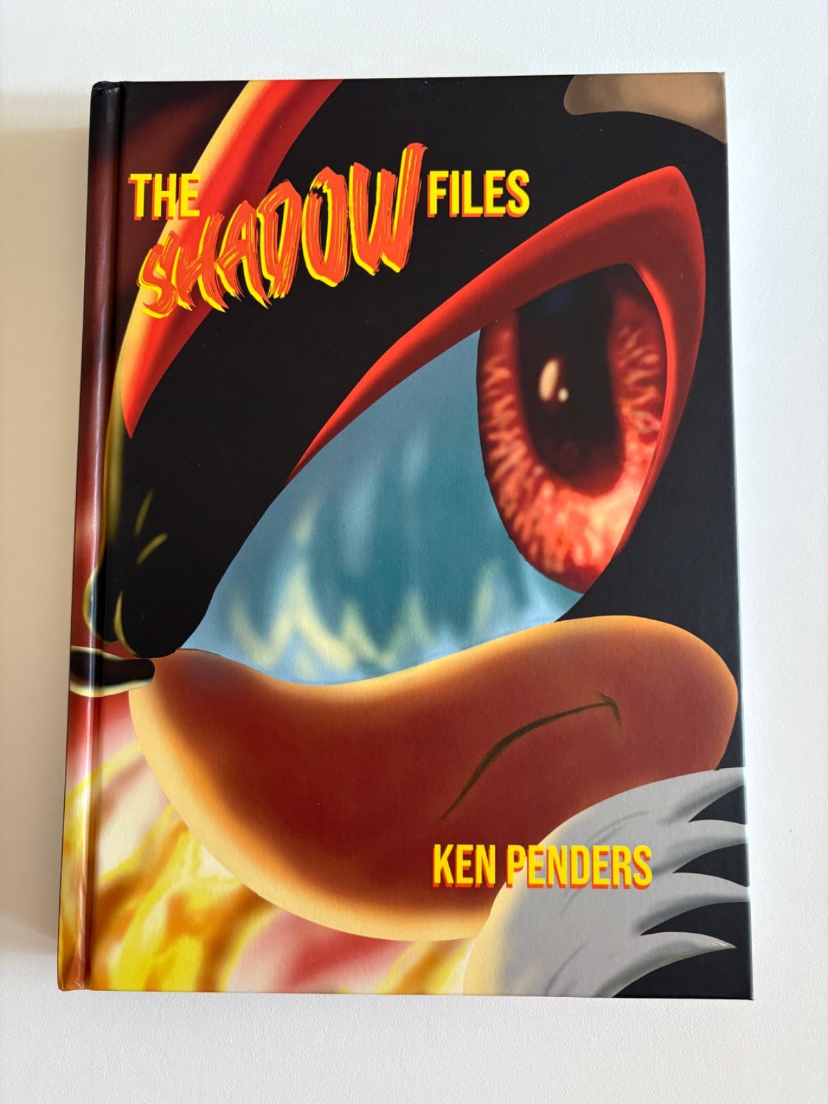 Sonic Hedghog The Shadow Files by Ken Penders signed by colorists/inkers J&A Ray