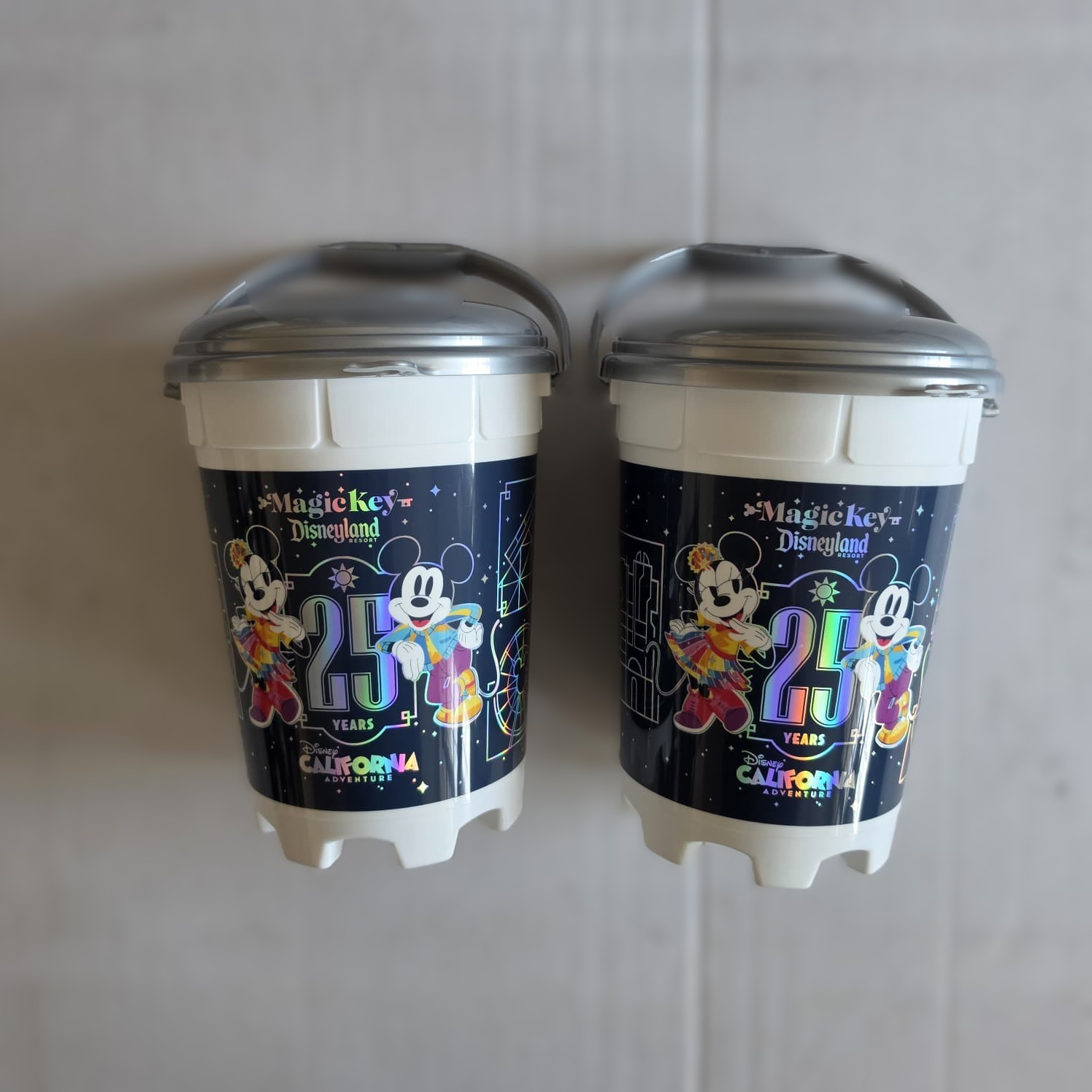 Disneyland California Adventure 25th Anniversary Magic Key Popcorn Bucket 2026 