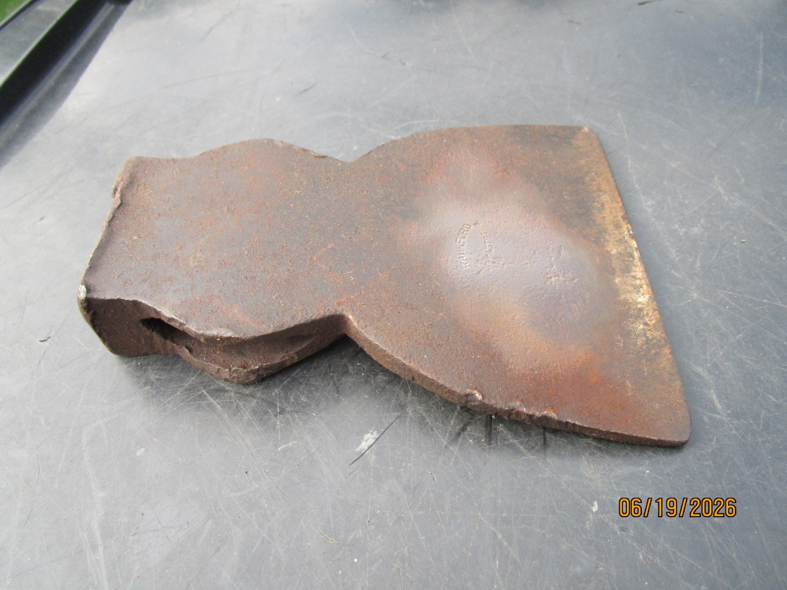 Vintage FRANKFORD USA Hewing Hatchet Head 4.75 EDGE