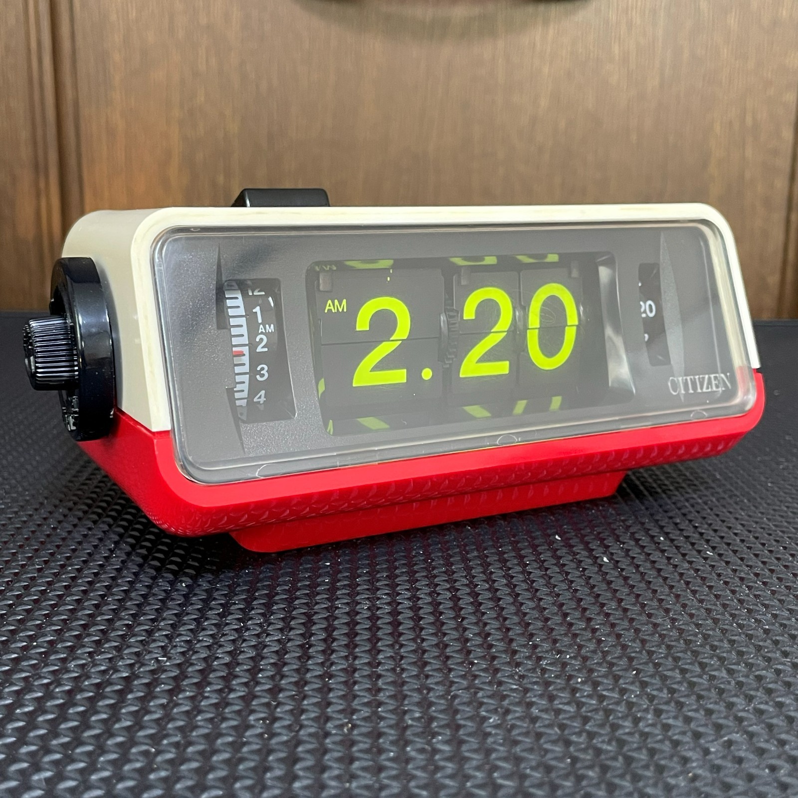 Citizen Hi-Leaf Curtis Flip Clock 5RD025 Vintage Japan Restored Working