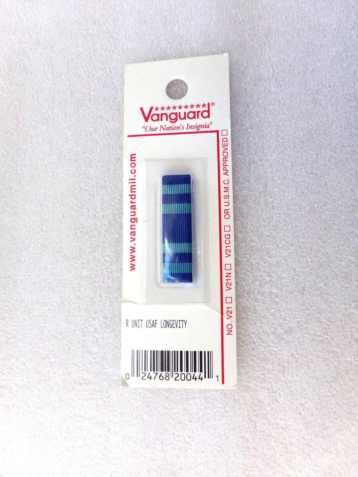 USAF NEW Vanguard R Unit Longevity Ribbon V21 V21N V21CG NIPUSMC APPROVED