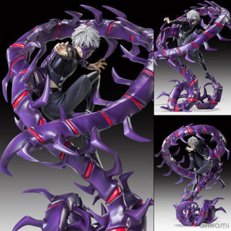 New Anime Tokyo Ghoul Kaneki Ken Action Figure Pvc Model Statue Collectible Box