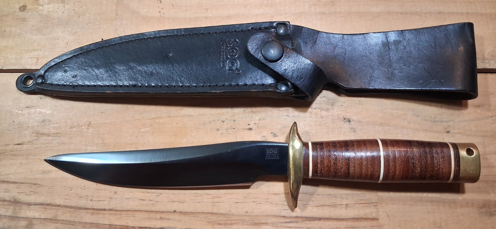 Vintage SOG Recon Bowie... Serialized  #126 of the first 250 made ...VERY RARE