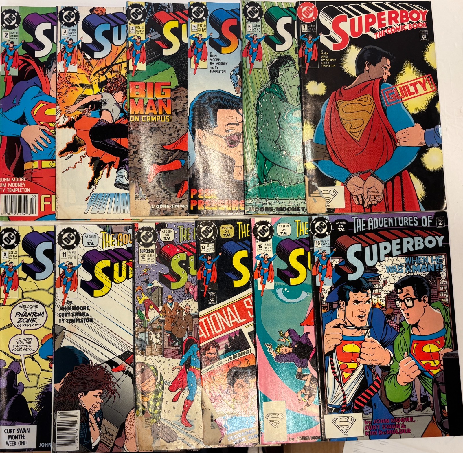 Superboy Comic Books | GD-VG | # 2,3,4,5,6,7, 9, 11, 12, 13, 15, 16 | CHEAP Superboy Comic Books | GD-VG | # 2,3,4,5,6,7, 9, 11, 12, 13, 15, 16 | CHEAP