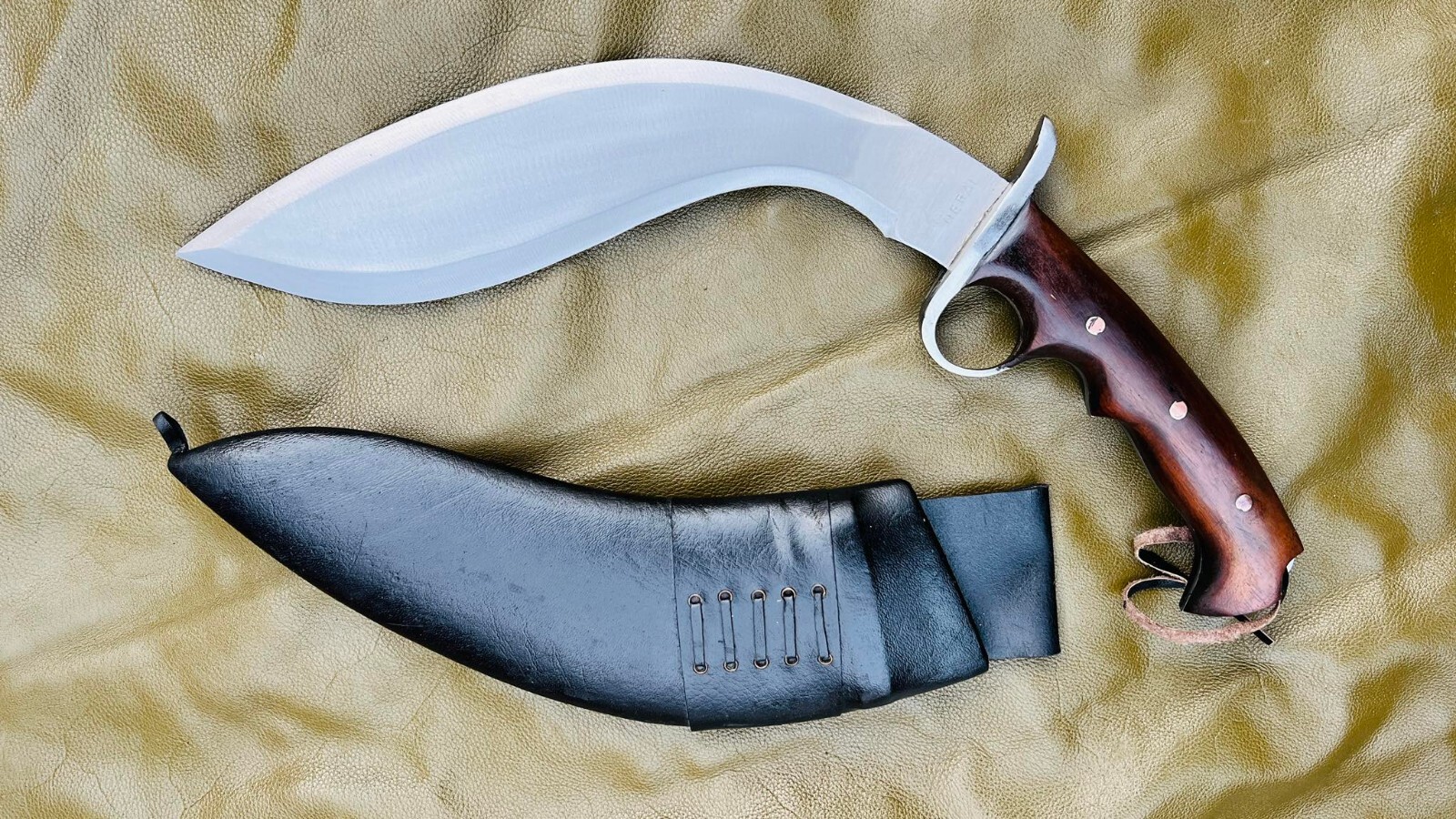 EGKH-11 Inch Full Tang Both Side Edge Balance Khukuri -Traditional Outdoor Blade