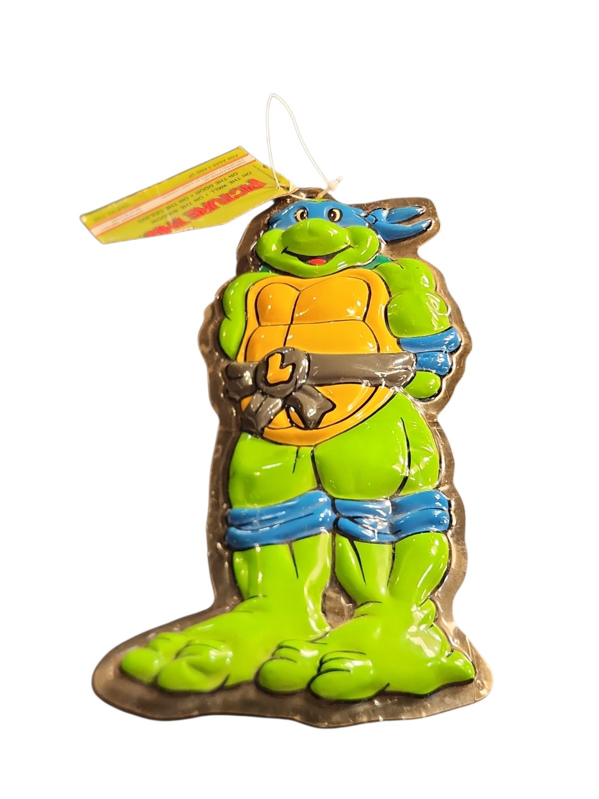 Vtg 1990 Leonardo TMNT Picture This 3D Wall Hanging Ninja Turtles Vtg 1990 Leonardo TMNT Picture This 3D Wall Hanging Ninja Turtles
