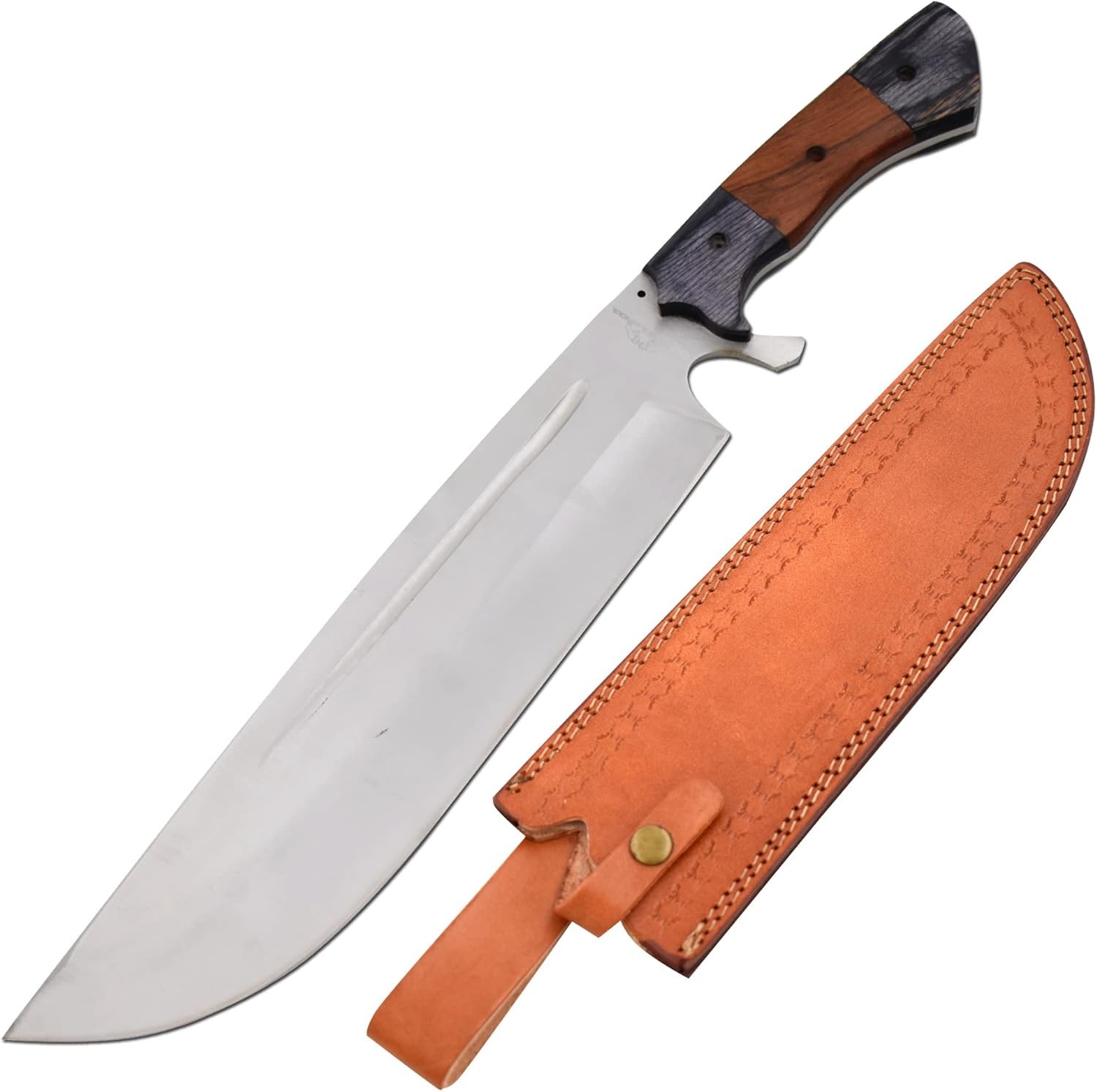Handmade Durable Fixed Blade Full Tang Heavy Duty Hunting Knife For Camping
