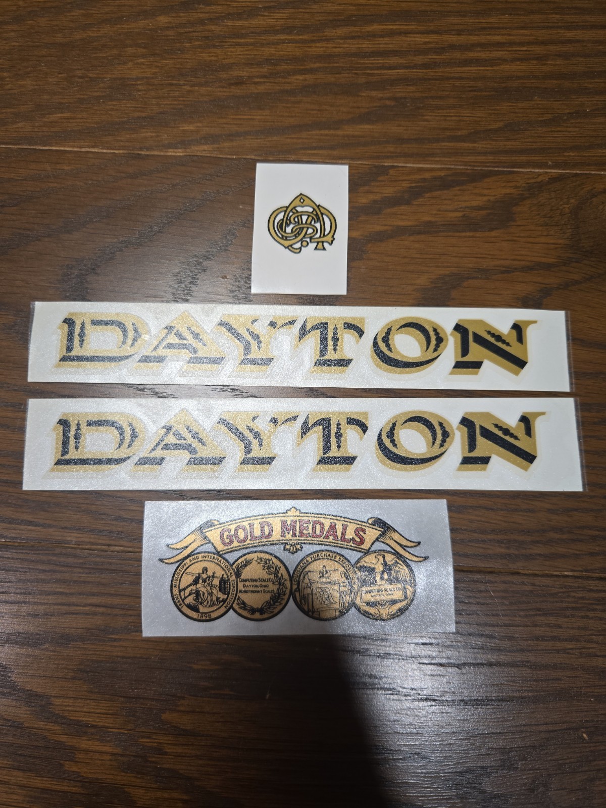 Vintage Dayton Computing Scale Decal Set (4 Decals)