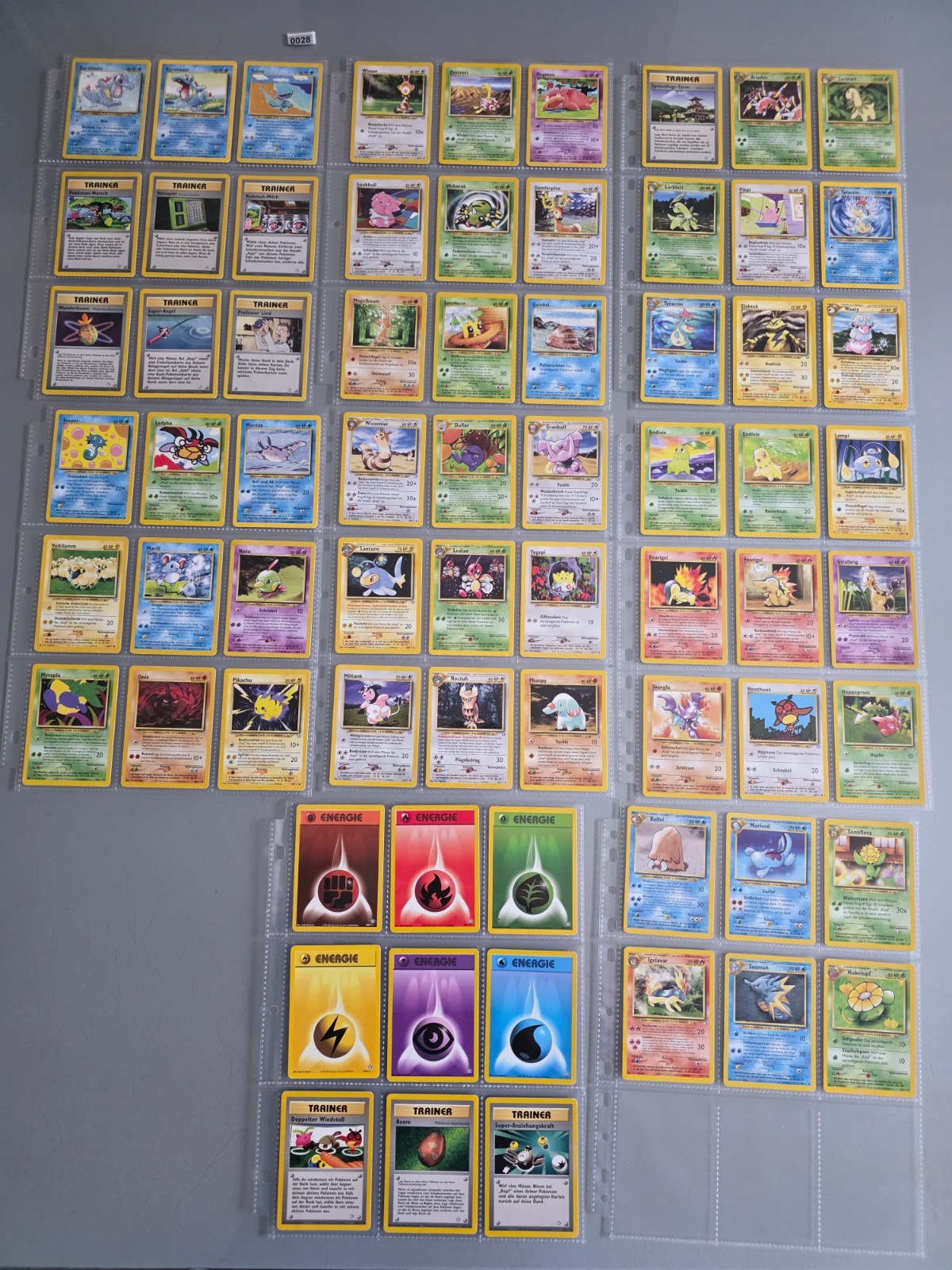 2000 WOTC Pokemon 69x Neo Genesis Common/Uncommon Collection Excellent-Near Mint